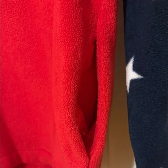 Simply Southern Red and Navy Star Pullover - Picture 3 of 4